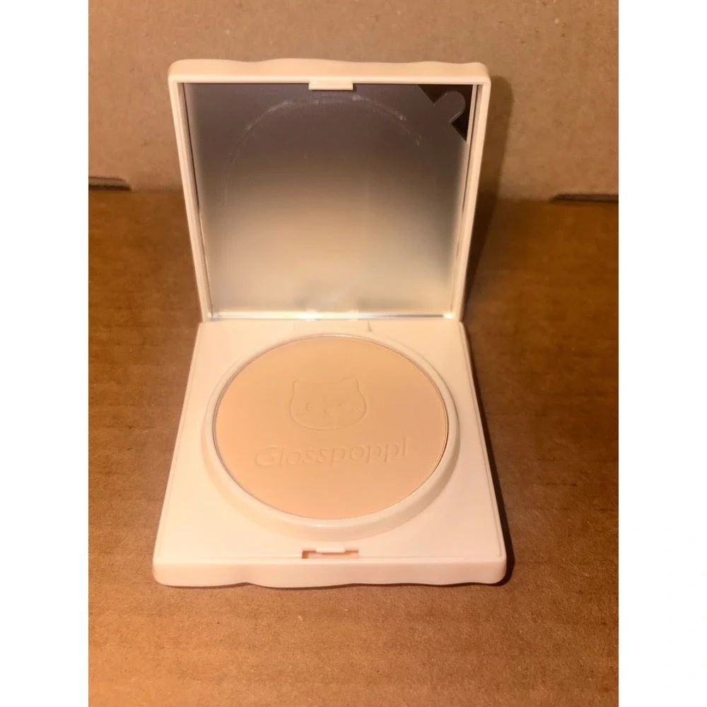 Glosspoppi Purrfect Cover Pore Blurring Powder Foundation N02 Biscotti New